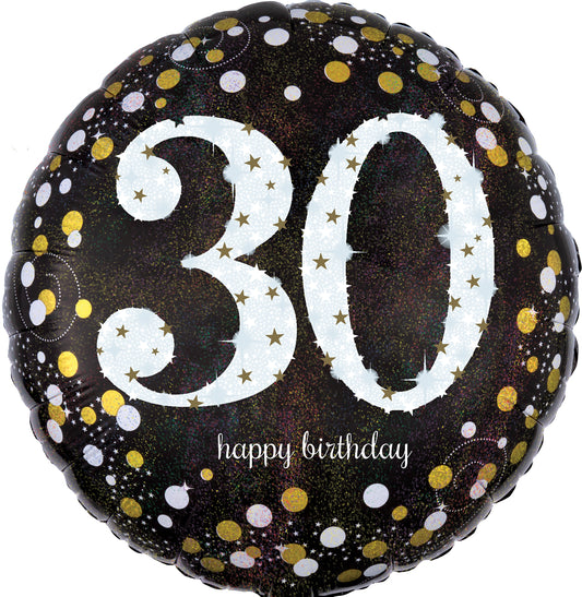 Happy Birthday - Sparkling 30