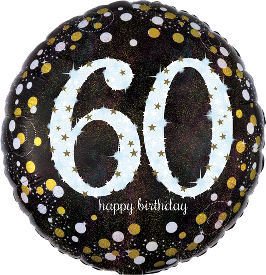 Happy Birthday - Sparkling 60