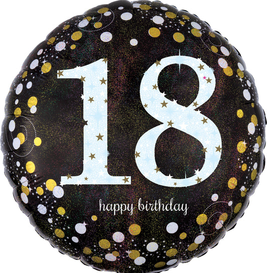 Happy Birthday - Sparkling 18
