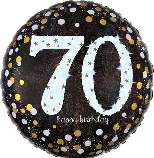 Happy Birthday - Sparkling 70