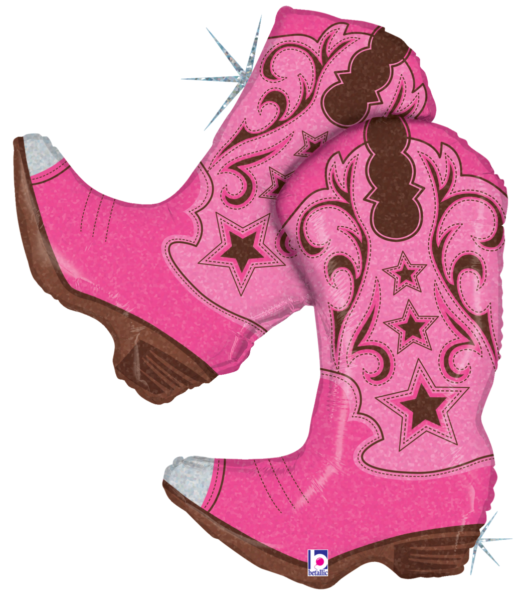 Pink Dancing Boots