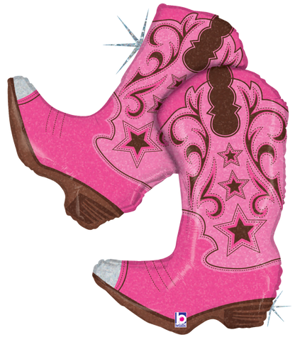 Pink Dancing Boots