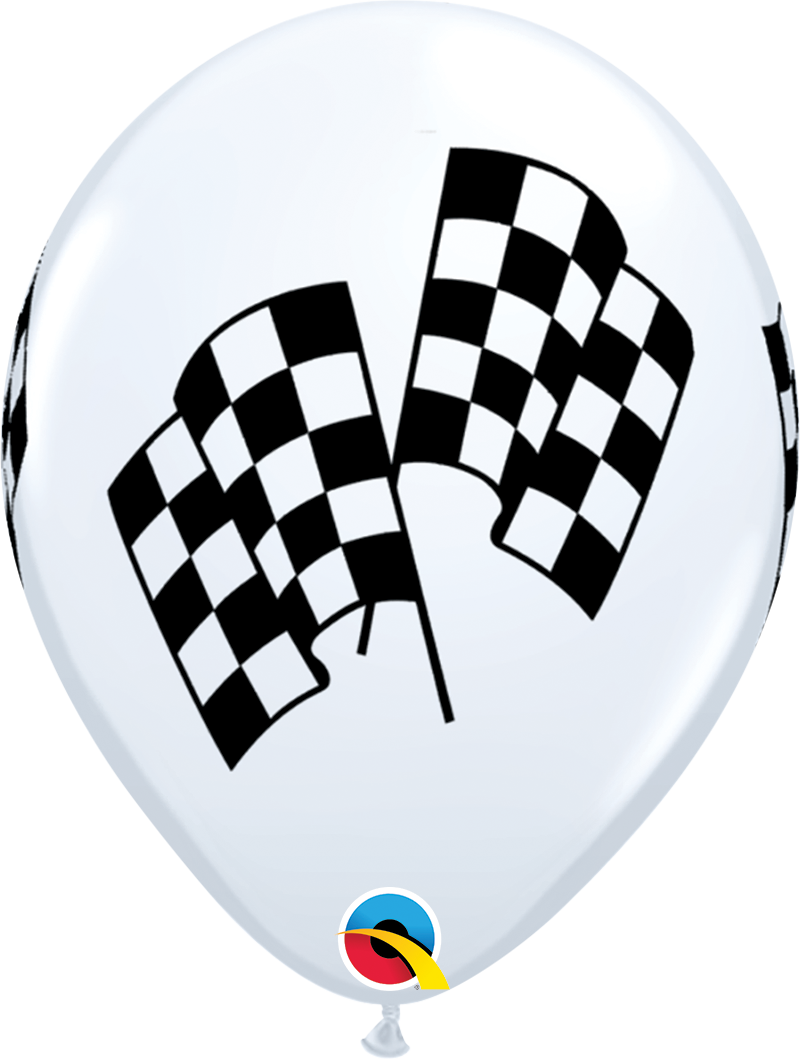 Latex - Checkered Flag Bunch