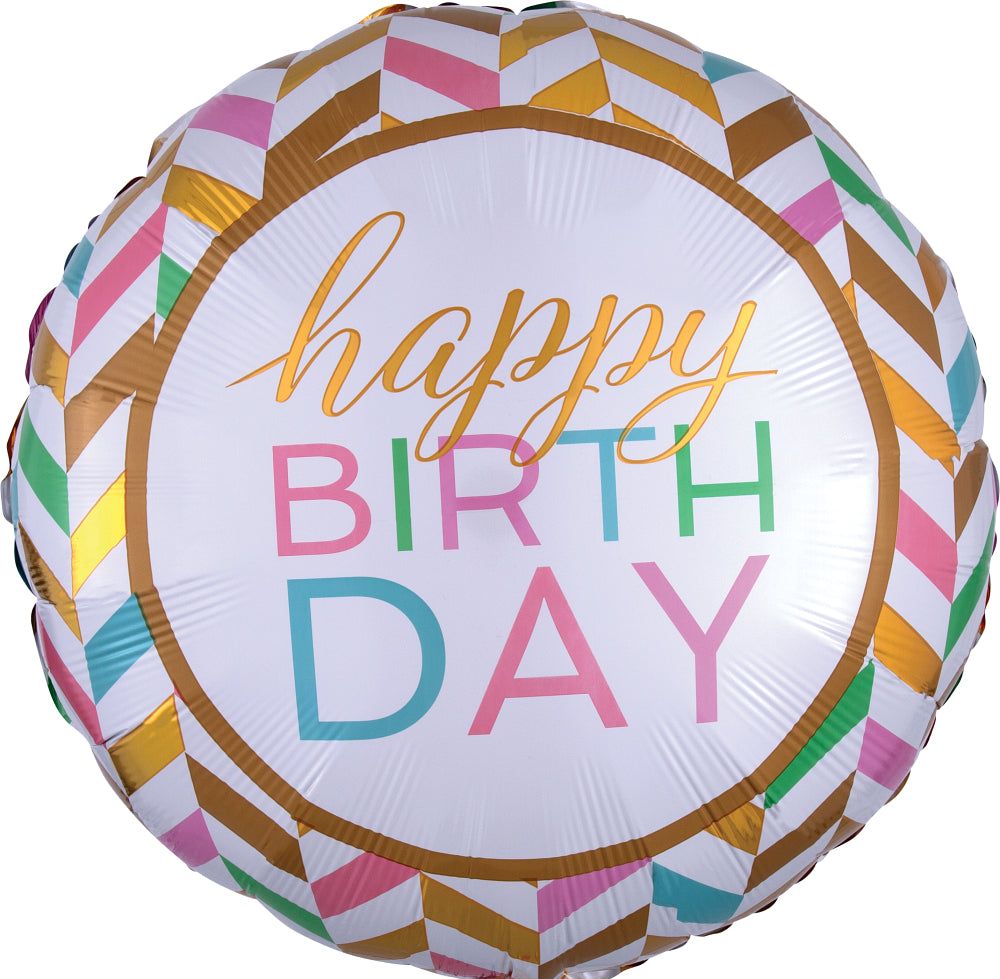 Happy Birthday Pastel Celebration - SuperShape