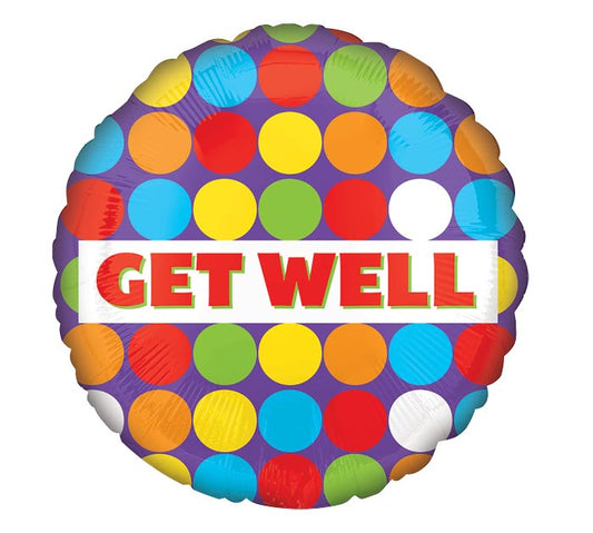 Get Well Colorful Dots