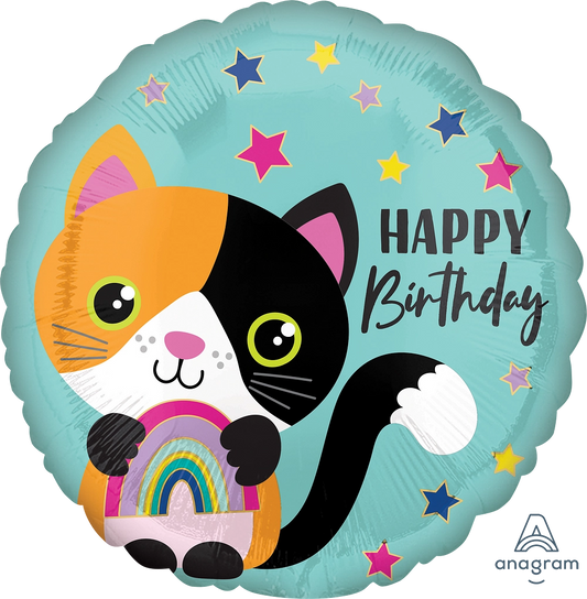 Happy Birthday - Calico Cat