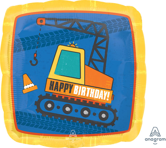 Happy Birthday - Crane Construction