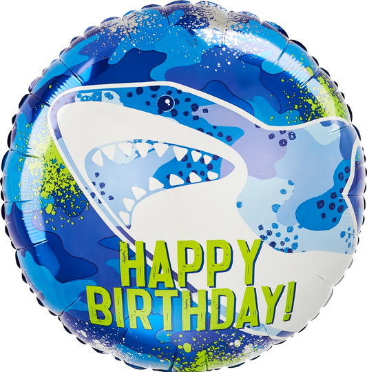 Happy Birthday - Great White Shark