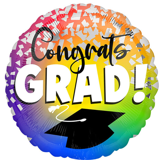 Congrats Grad - Ombre Confetti