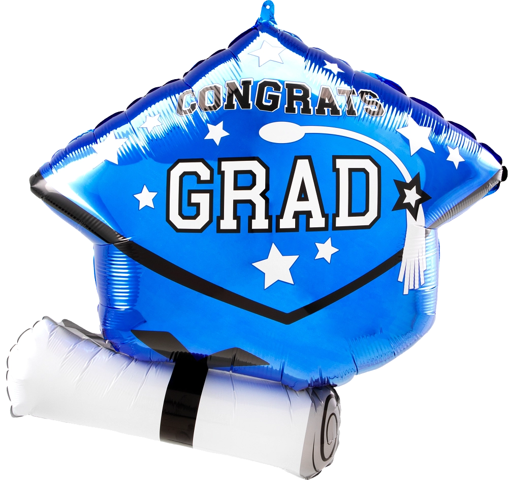 Congrats Grad Hat & Diploma