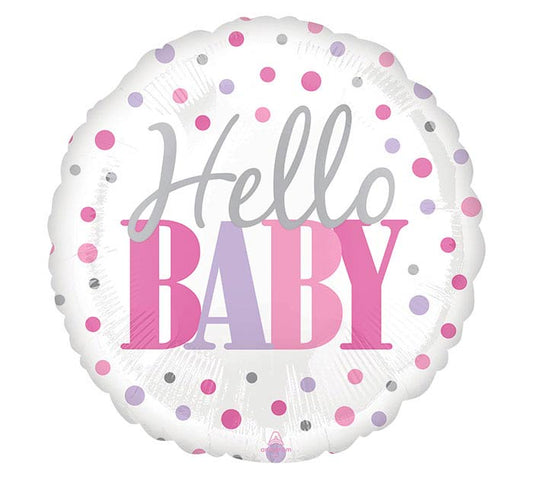 Hello Baby Pink Dot
