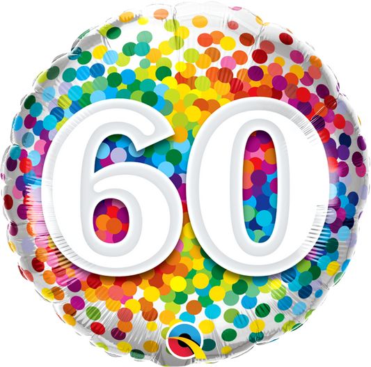 Rainbow Confetti 60