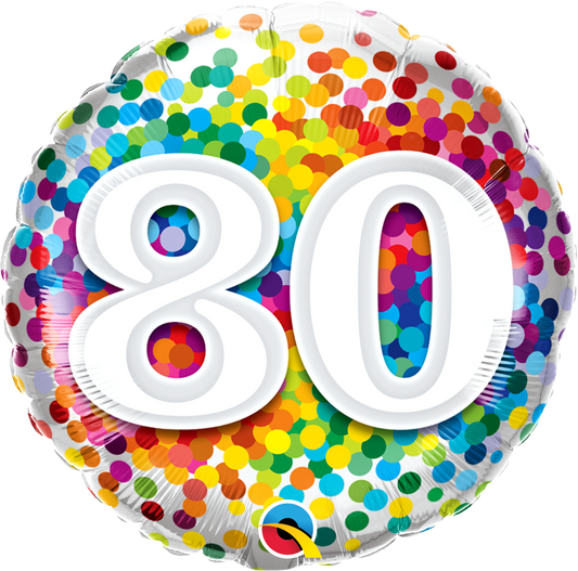 Rainbow Confetti 80