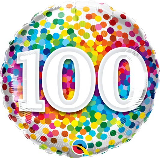 Rainbow Confetti 100