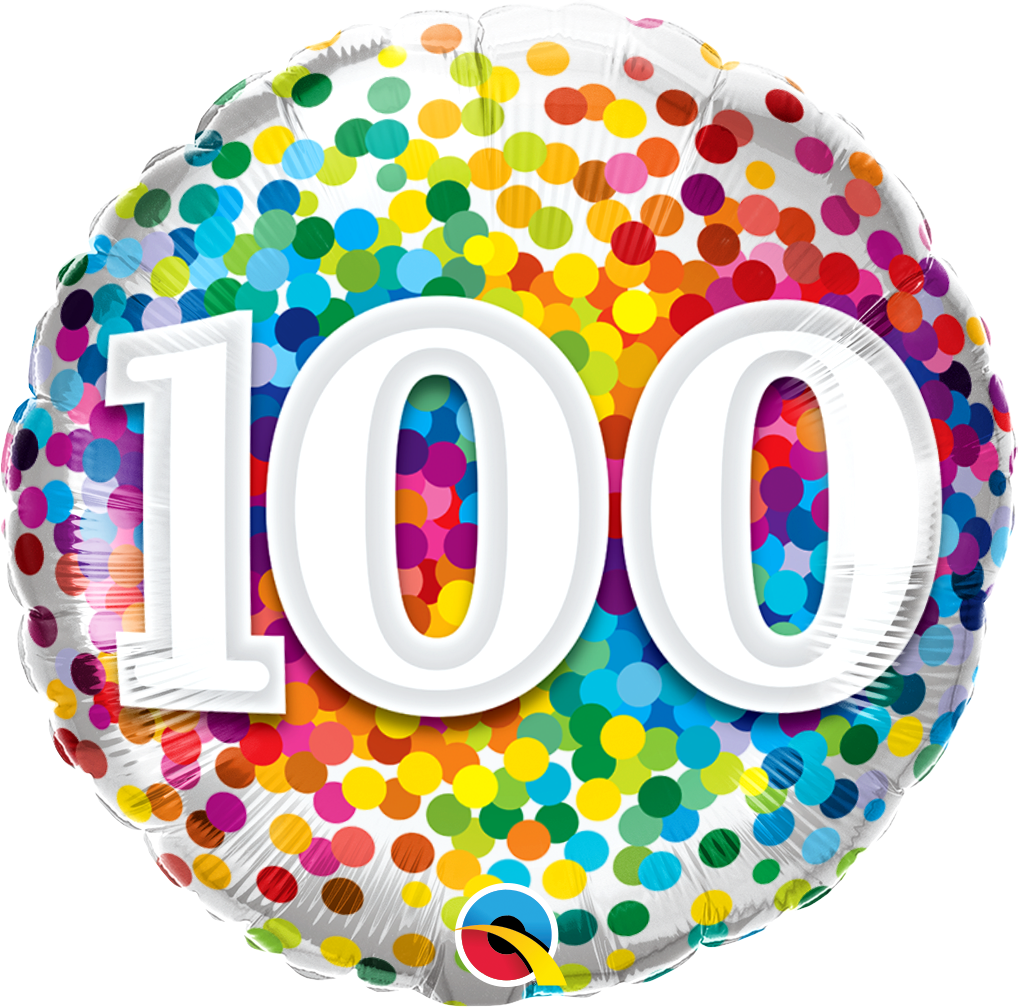 Rainbow Confetti 100