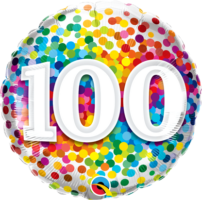 Rainbow Confetti 100