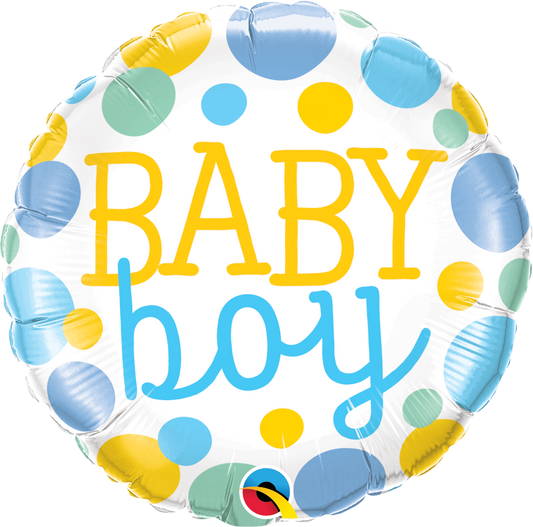 Baby Boy Dots