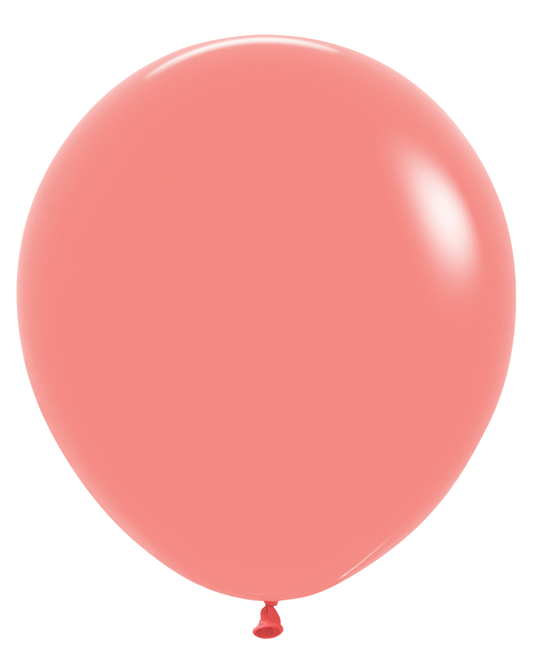 18" Midsize Latex - Tropical Coral