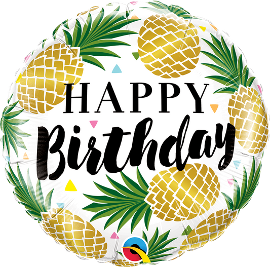 Happy Birthday - Pineapple
