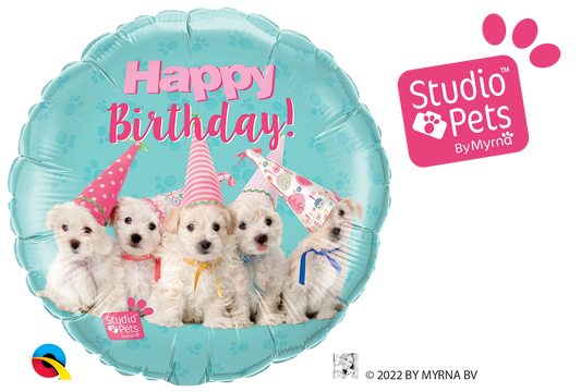 Happy Birthday - Puppies