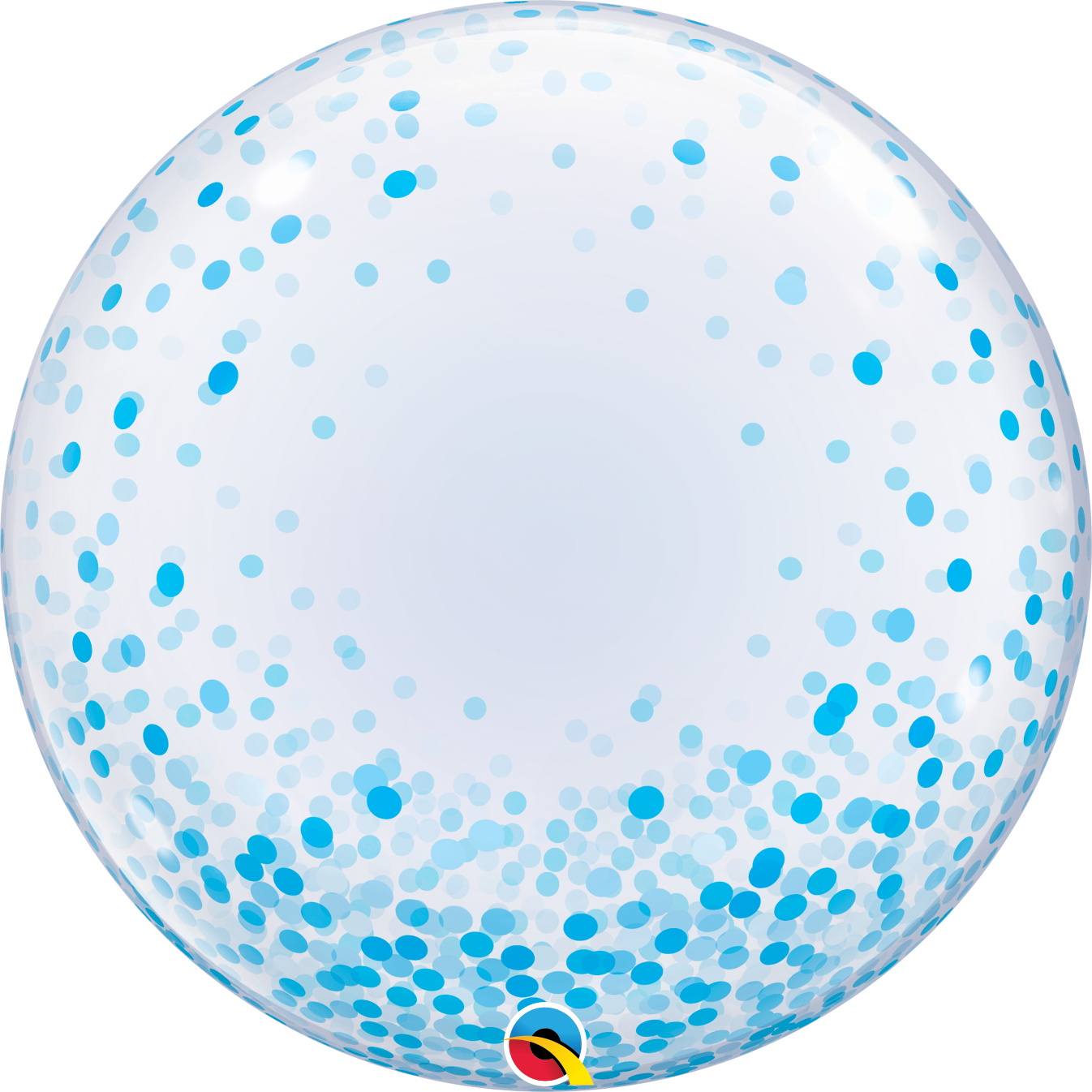 Blue ‘N’ Gold Birthday Bubble Bouquet