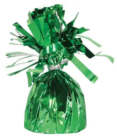 Green Foil Fringe Balloon Weight