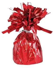 Red Foil Fringe Balloon Weight