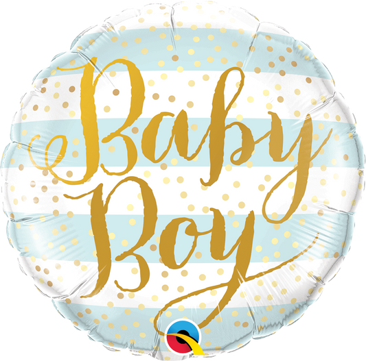 Baby Boy Blue Stripes