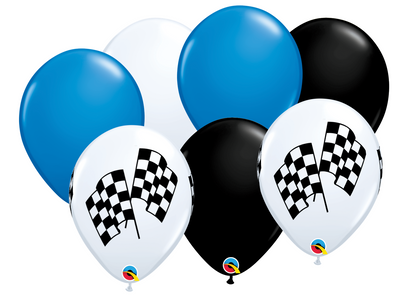 Latex - Checkered Flag Bunch