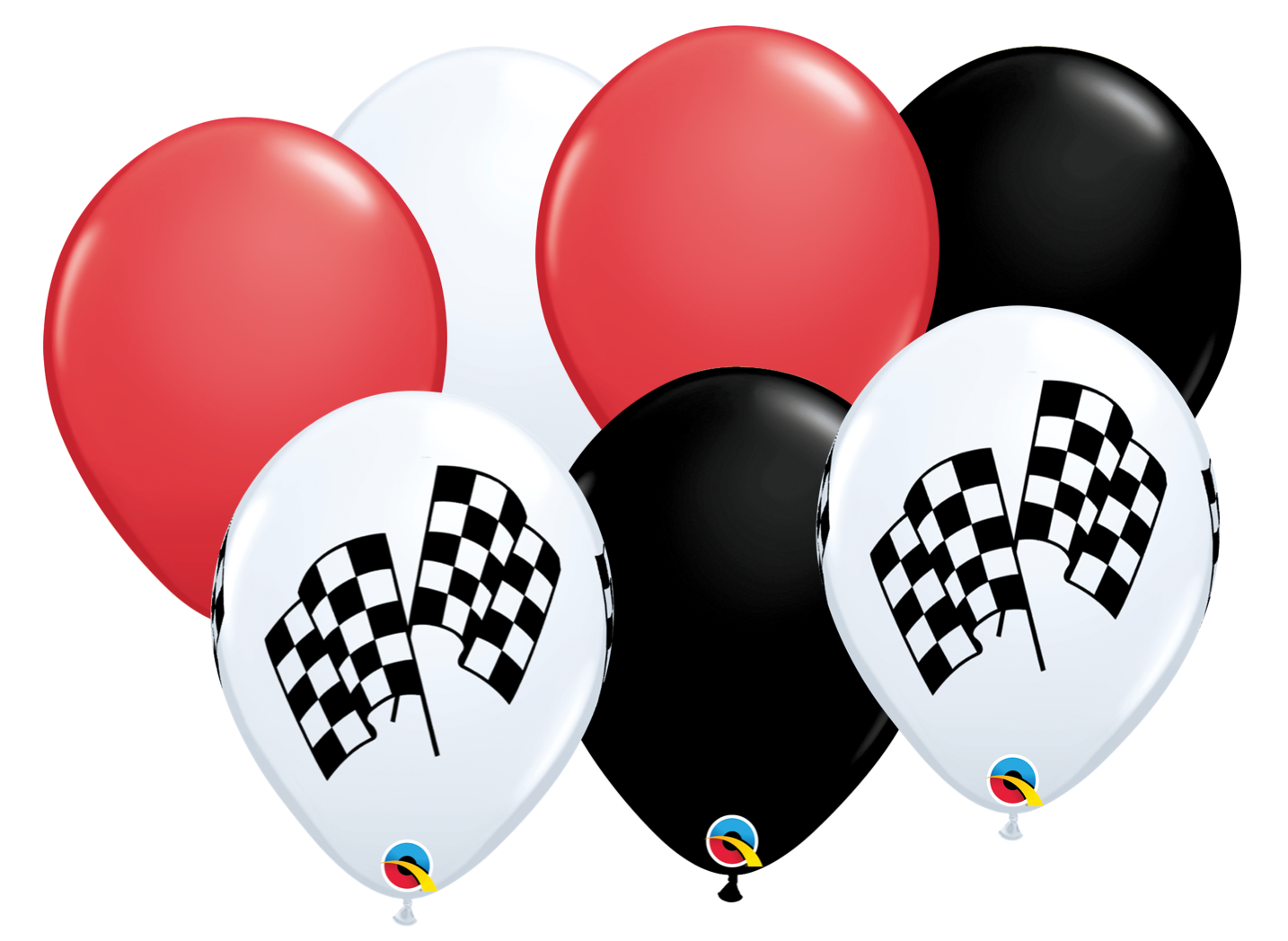 Latex - Checkered Flag Bunch