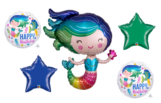 Colorful Mermaid Bouquet