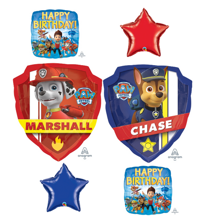 Paw Patrol Bouquet - Chase & Marshall
