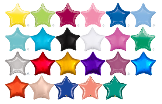 Solid Color Star Foils