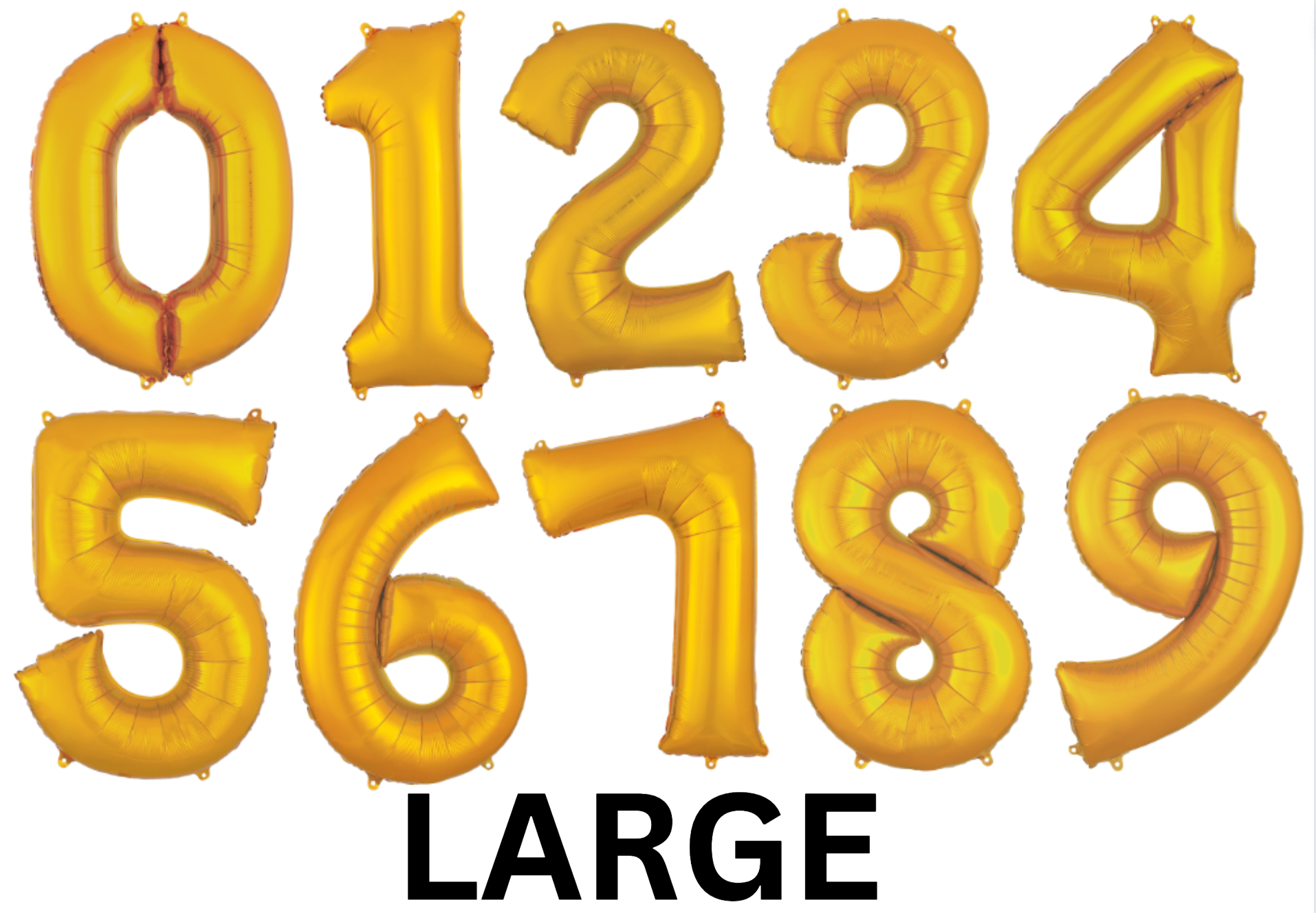 Numbers / Ages – Inflate Balloons