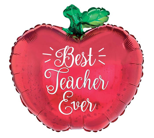 Best Teacher Ever Apple - Jr Shape