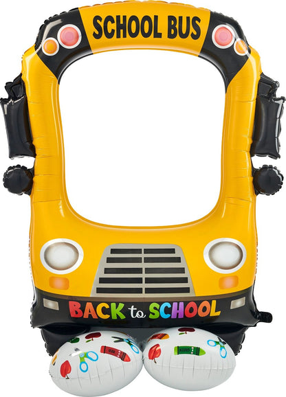 School Bus Photo Frame- Airloonz