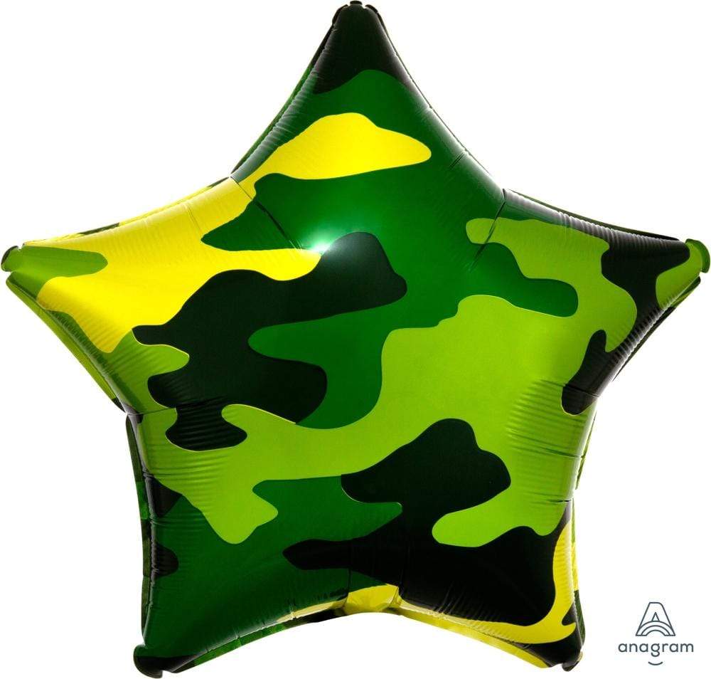 Camouflage Pattern Star