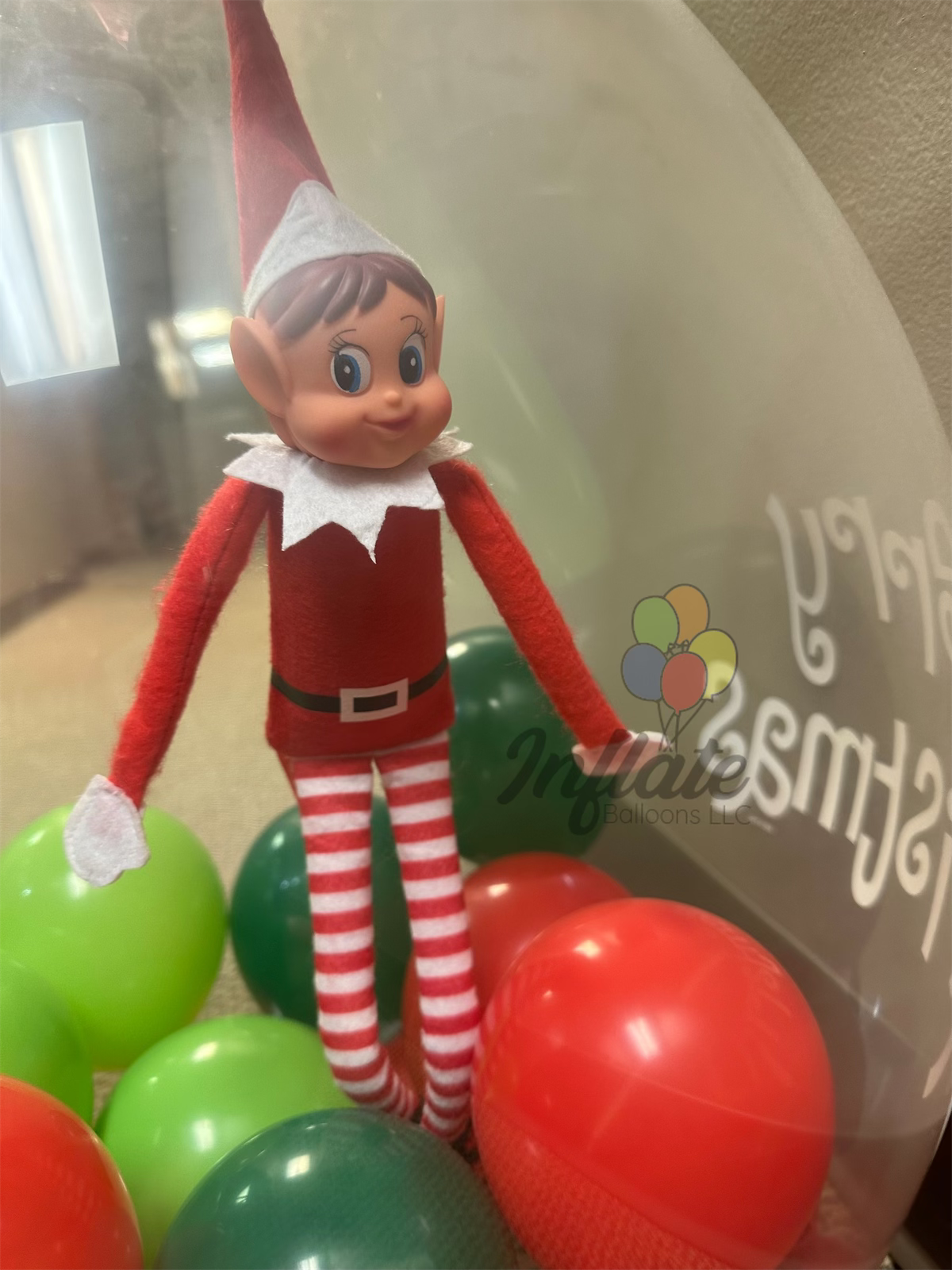 Christmas Elf - Stuffed Balloon