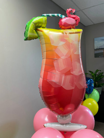 Let's Flamingle Tropical Drink - SuperShape