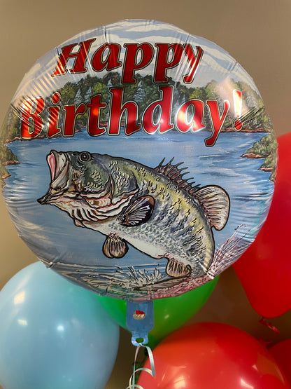 Happy Birthday - Bass Fish