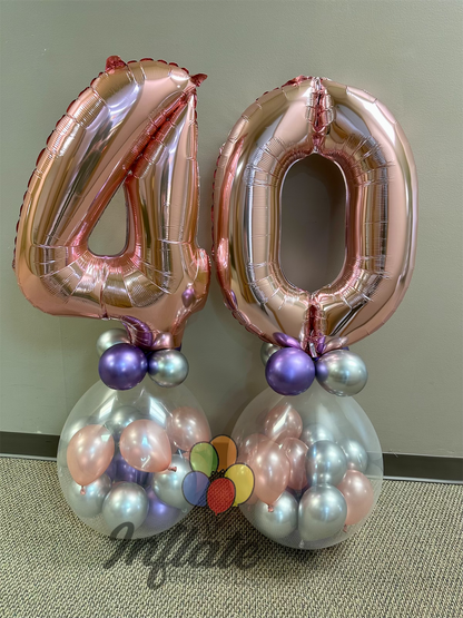 Number Stuffed Balloon